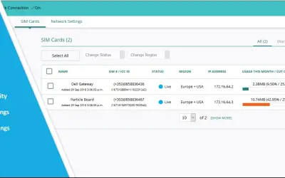 Asavie IoT Connect for Microsoft 365 — screenshot