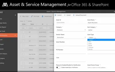 Asset Management Plus (Classic) for Microsoft 365 — screenshot