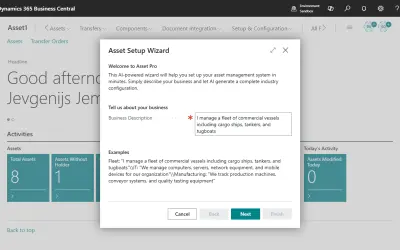 Asset Pro for Microsoft 365 — screenshot