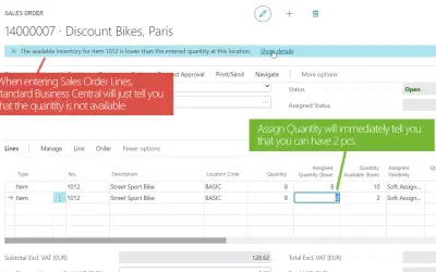 Assign Quantity for Microsoft 365 — screenshot
