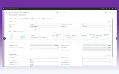 Astral Recurring Invoices for Microsoft 365 — screenshot