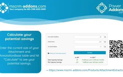 Attachment Extractor moves note and email attachments from Dataverse to SharePoint or Azure Blob for Microsoft 365 — screenshot