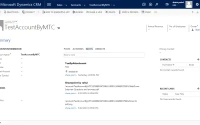 Attachment To Sharepoint for Microsoft 365 — screenshot