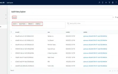 Audit History Explorer for Microsoft 365 — screenshot