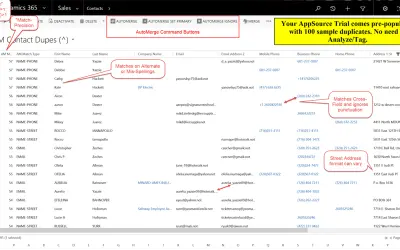 AutoMerge for Microsoft 365 — screenshot