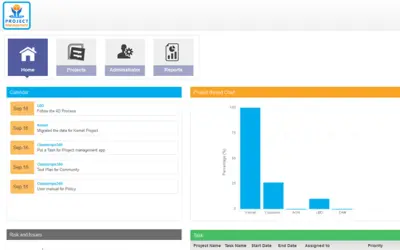 AVA's Project Management for Microsoft 365 — screenshot