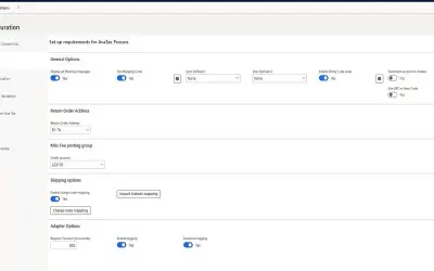 Avalara for Dynamics 365 for Finance for Microsoft 365 — screenshot