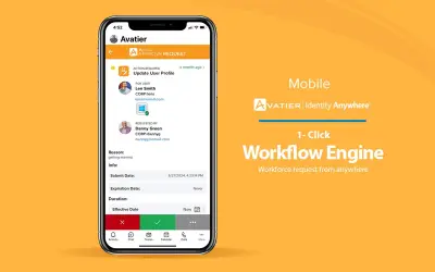 Avatier Identity Anywhere for Microsoft 365 — screenshot