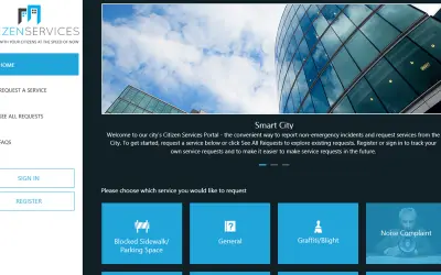 AvePoint Citizen Services for Microsoft 365 — screenshot