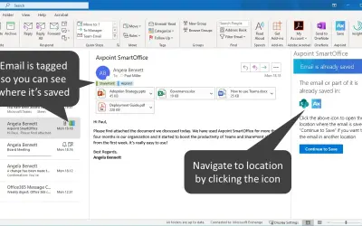 Axpoint Email Manager for Outlook for Microsoft 365 — screenshot