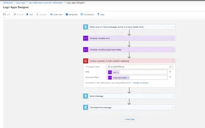 Azure HL7 Health connector for Microsoft 365 — screenshot