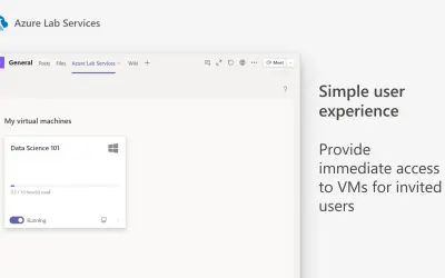 Azure Lab Services for Microsoft 365 — screenshot