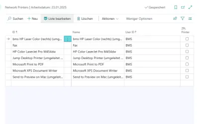 b-print for Microsoft 365 — screenshot