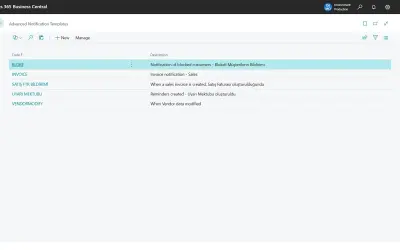 B2F Advanced Notification Management for Microsoft 365 — screenshot