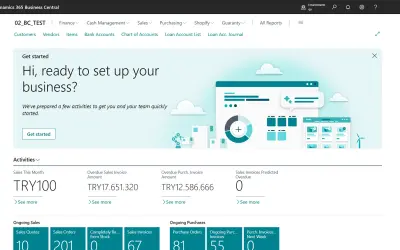 B2F Loan Account Management for Microsoft 365 — screenshot