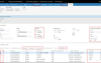 Bank Automation Suite for Microsoft 365 — screenshot