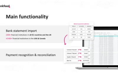 Bankfeed - bank statement import & reconciliation for Microsoft 365 — screenshot