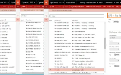 Banking & Treasury Automation for Microsoft 365 — screenshot