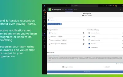 Be Recognized for Microsoft 365 — screenshot