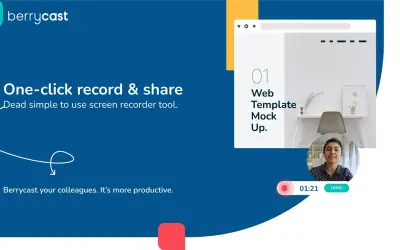 Berrycast: Record Your Screen & Share It With Ease for Microsoft 365 — screenshot