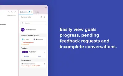 Betterworks for Outlook for Microsoft 365 — screenshot