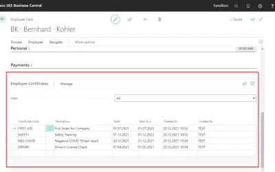 BeyondCertificates for Microsoft 365 — screenshot