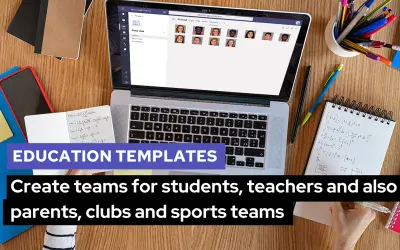 BindTuning Teams for Education for Microsoft 365 — screenshot