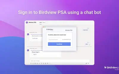 Birdview PSA for Microsoft 365 — screenshot