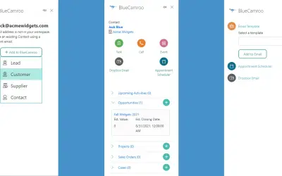 BlueCamroo for Microsoft 365 — screenshot