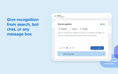 Bonus.ly for Microsoft 365 — screenshot