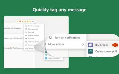 Bookmarks for Microsoft 365 — screenshot