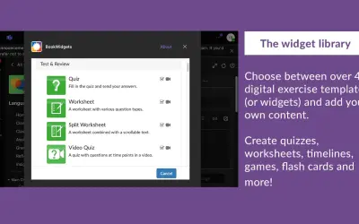 BookWidgets for Microsoft 365 — screenshot