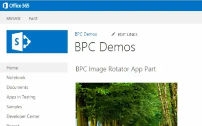 BPC Image Rotator for Microsoft 365 — screenshot