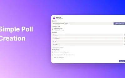 Bright Poll for Microsoft 365 — screenshot