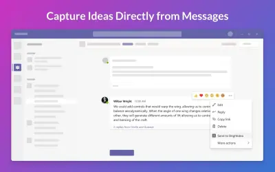 Brightidea for Microsoft 365 — screenshot