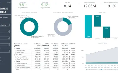 Business Central Finance Insights for Microsoft 365 — screenshot