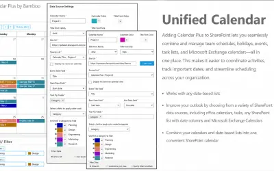 Calendar Plus by Bamboo for Microsoft 365 — screenshot