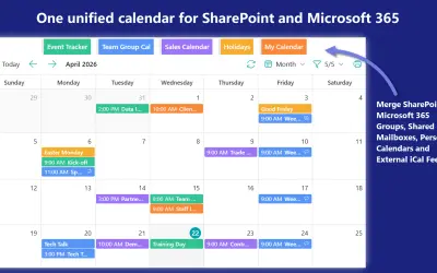 Calendar Rollup for Microsoft 365 — screenshot