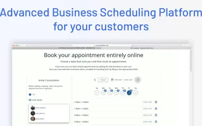 Calendesk: Advanced Business Scheduling Platform for Microsoft 365 — screenshot