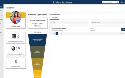 CampusLogic ScholarshipUniverse for Microsoft 365 — screenshot