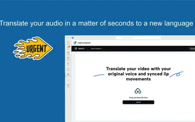 CapCut Speech for Microsoft 365 — screenshot