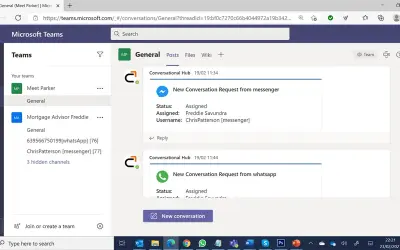 Captivate Chat for Microsoft 365 — screenshot