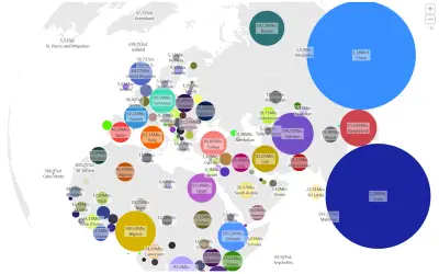 Cartogram for Microsoft 365 — screenshot