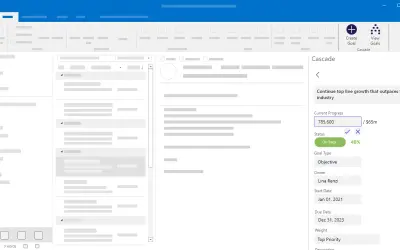Cascade for Outlook for Microsoft 365 — screenshot