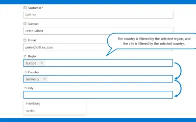Cascaded Lookup for Microsoft 365 — screenshot
