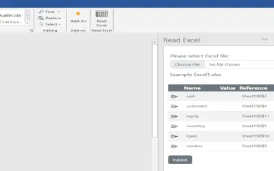 CellReader for Microsoft 365 — screenshot