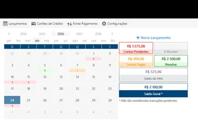 Cent$Box - Gerenciador Financeiro for Microsoft 365 — screenshot