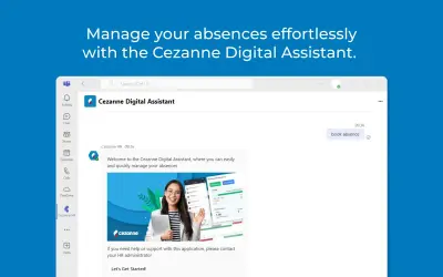 Cezanne Digital Assistant for Microsoft 365 — screenshot
