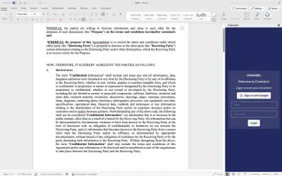 Chamelio for Microsoft 365 — screenshot