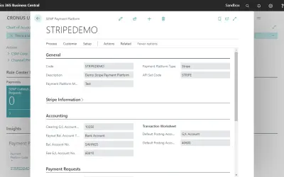 Channel Payments Manager for Stripe for Microsoft 365 — screenshot